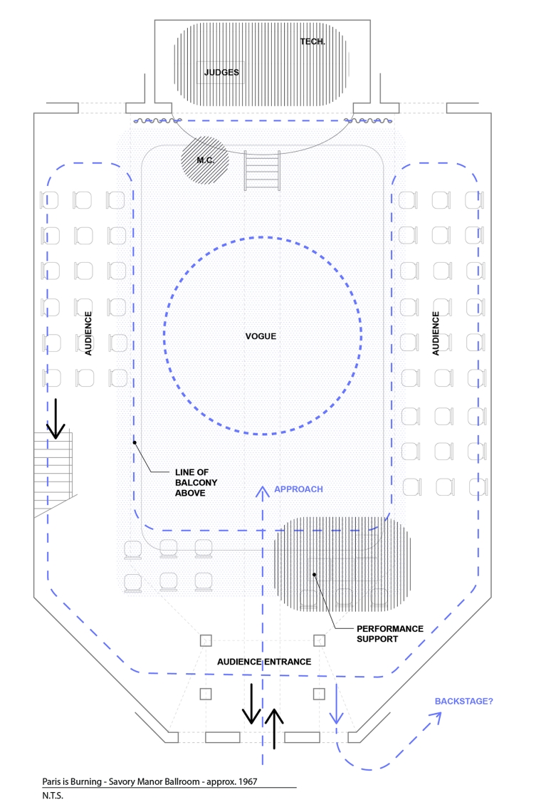 blueprint map of building