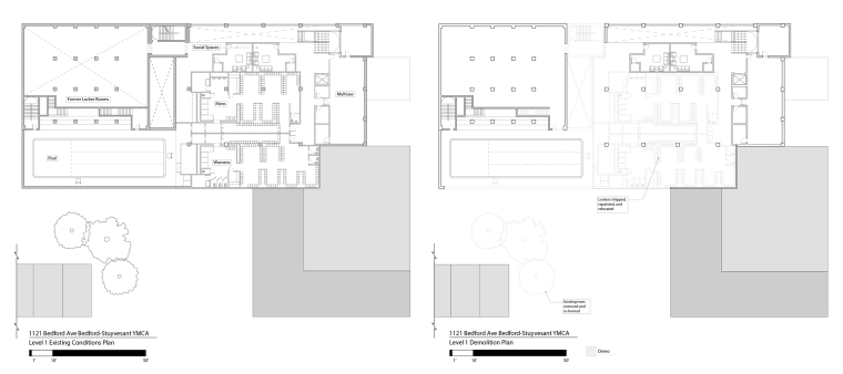 blueprint map of building