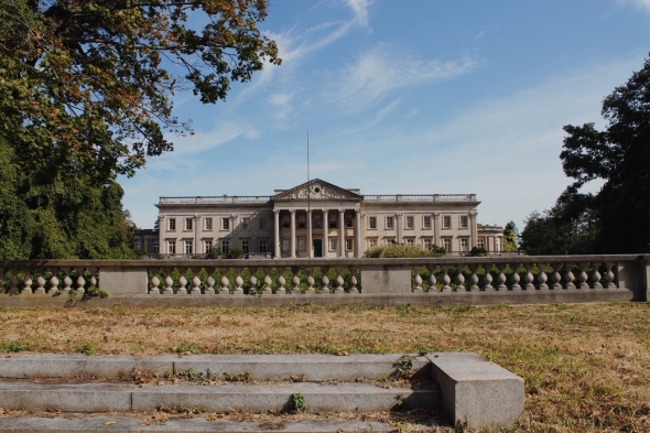 Lynnewood Hall, as it stands today (Brogan, 2017).